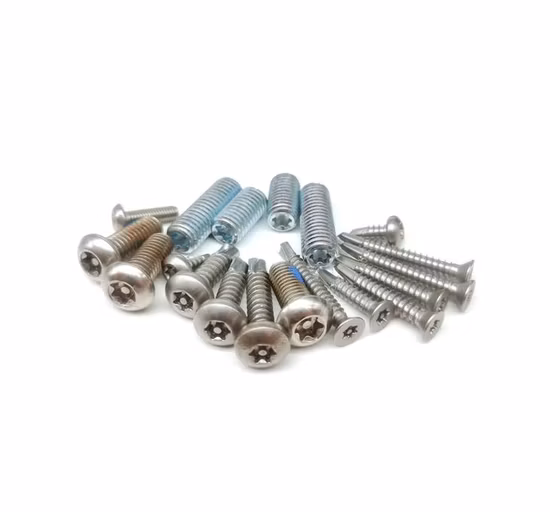 Duplex 2205 Fasteners Torx Pan Head Self Drilling Screw Anti-Theft Roofing Screw Tamper Proof Machine Screw Torx Tek Screws