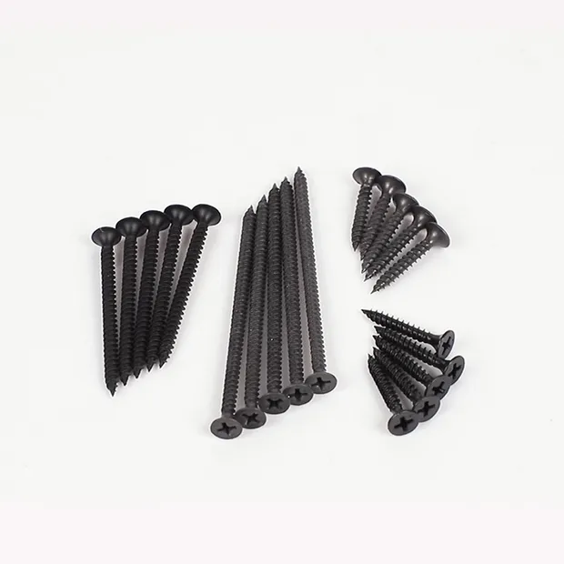 Tornillos para paneles de yeso con cabeza de Philip Bugle fosfatada gris acero al carbono de 3,5*25 mm